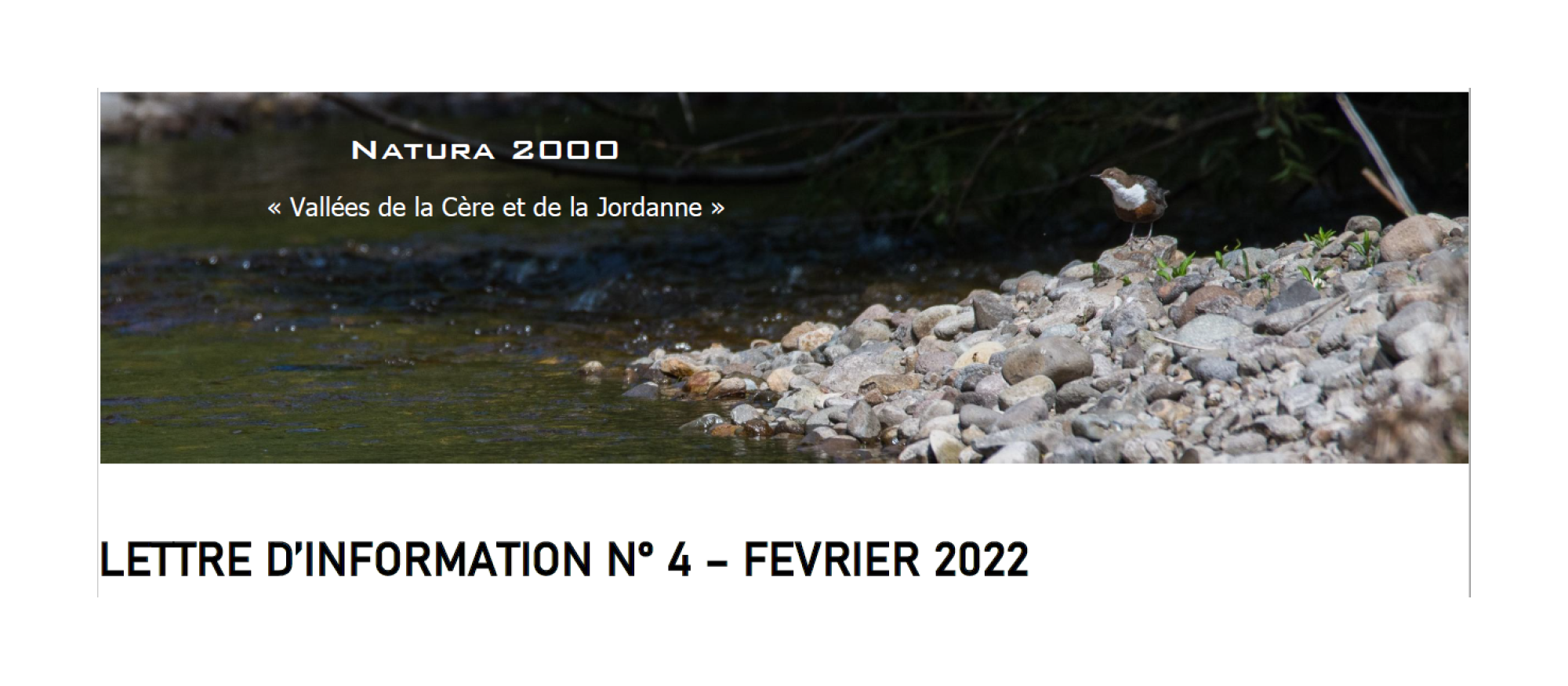lettre d'info natura 2000