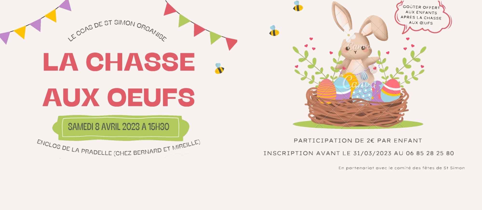 CHASSE AUX OEUFS LAPIN 2